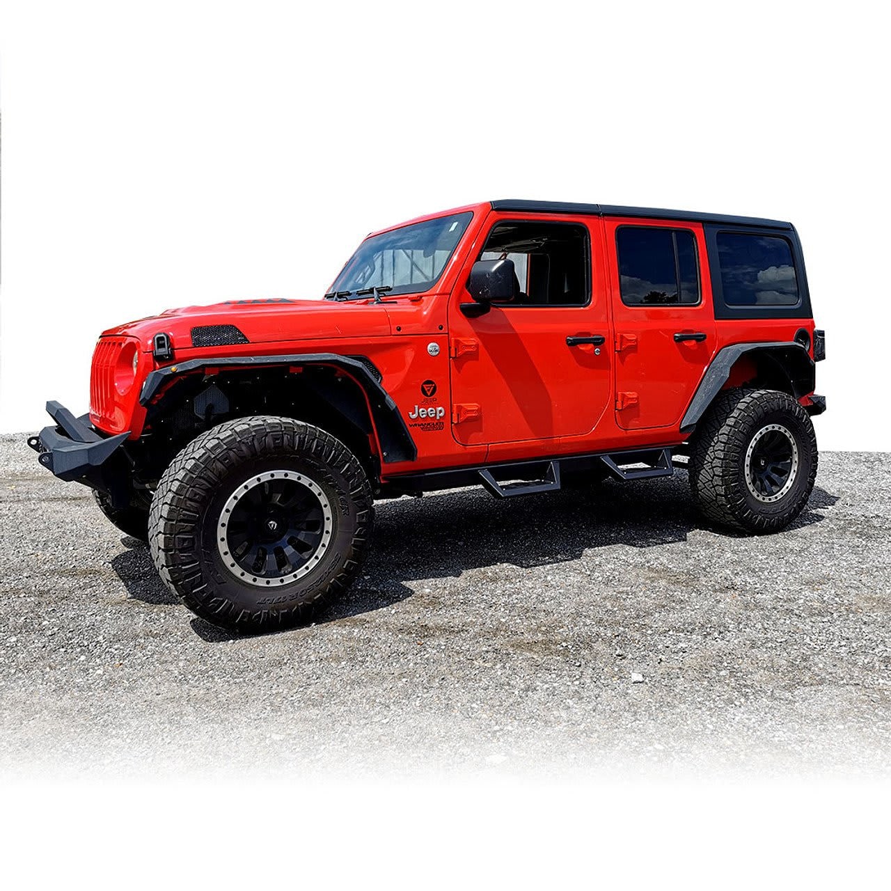 Jeep Wrangler Metal Side Steps