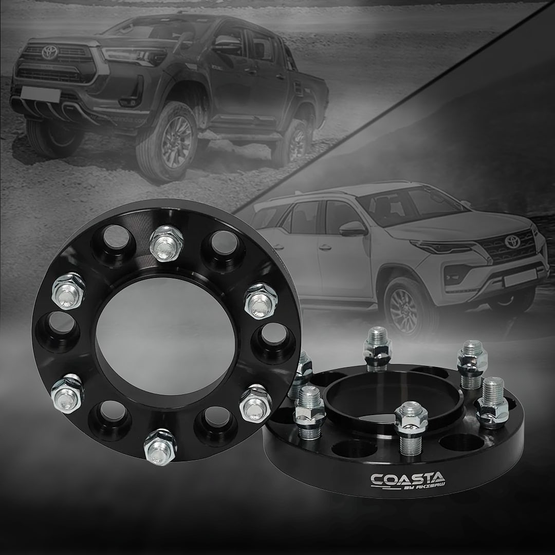 Wheel Spacers for Toyota Hilux and Fortuner (2005–2025)