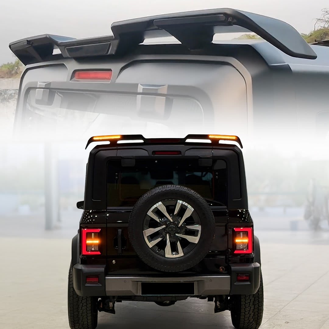 Mahindra Thar ROXX Wrangler Style Spoiler