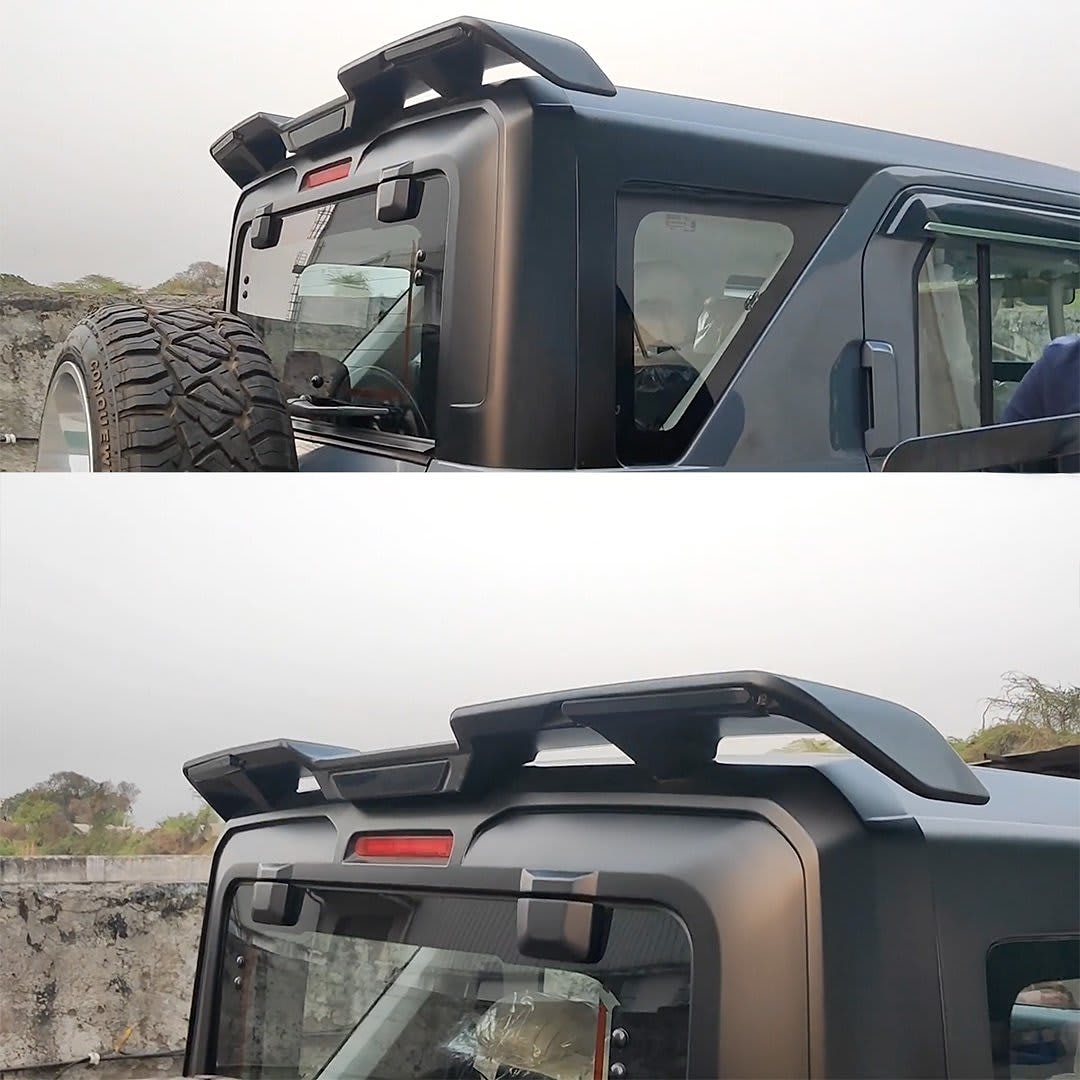 Mahindra Thar ROXX Wrangler Style Spoiler