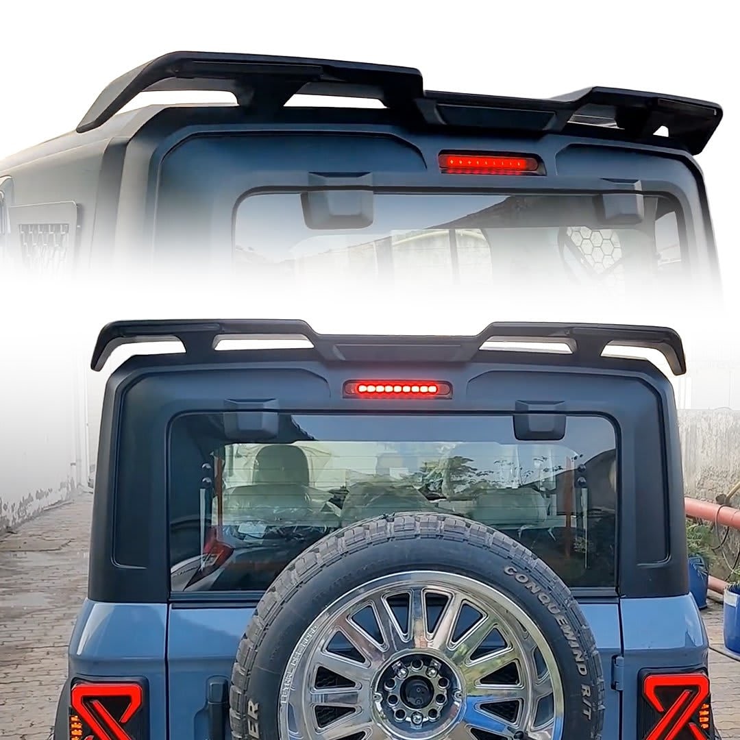 Mahindra Thar ROXX Wrangler Style Spoiler