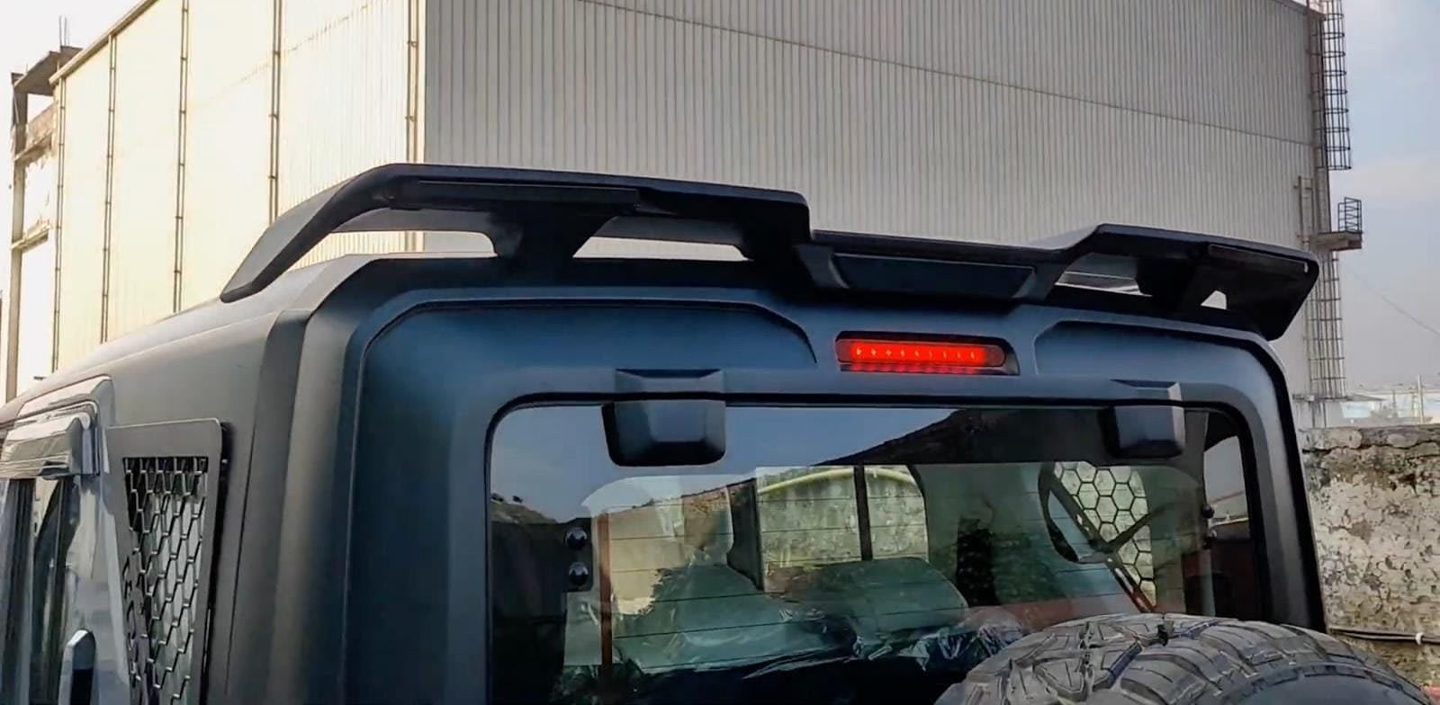Mahindra Thar ROXX Wrangler Style Spoiler