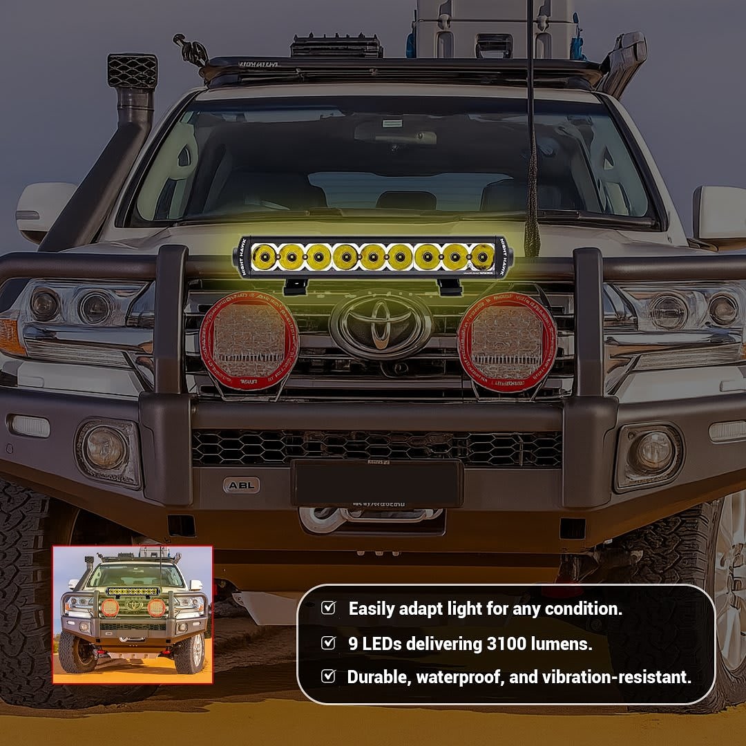 Bushranger Night Hawk 13" VLI Series LED Light Bar
