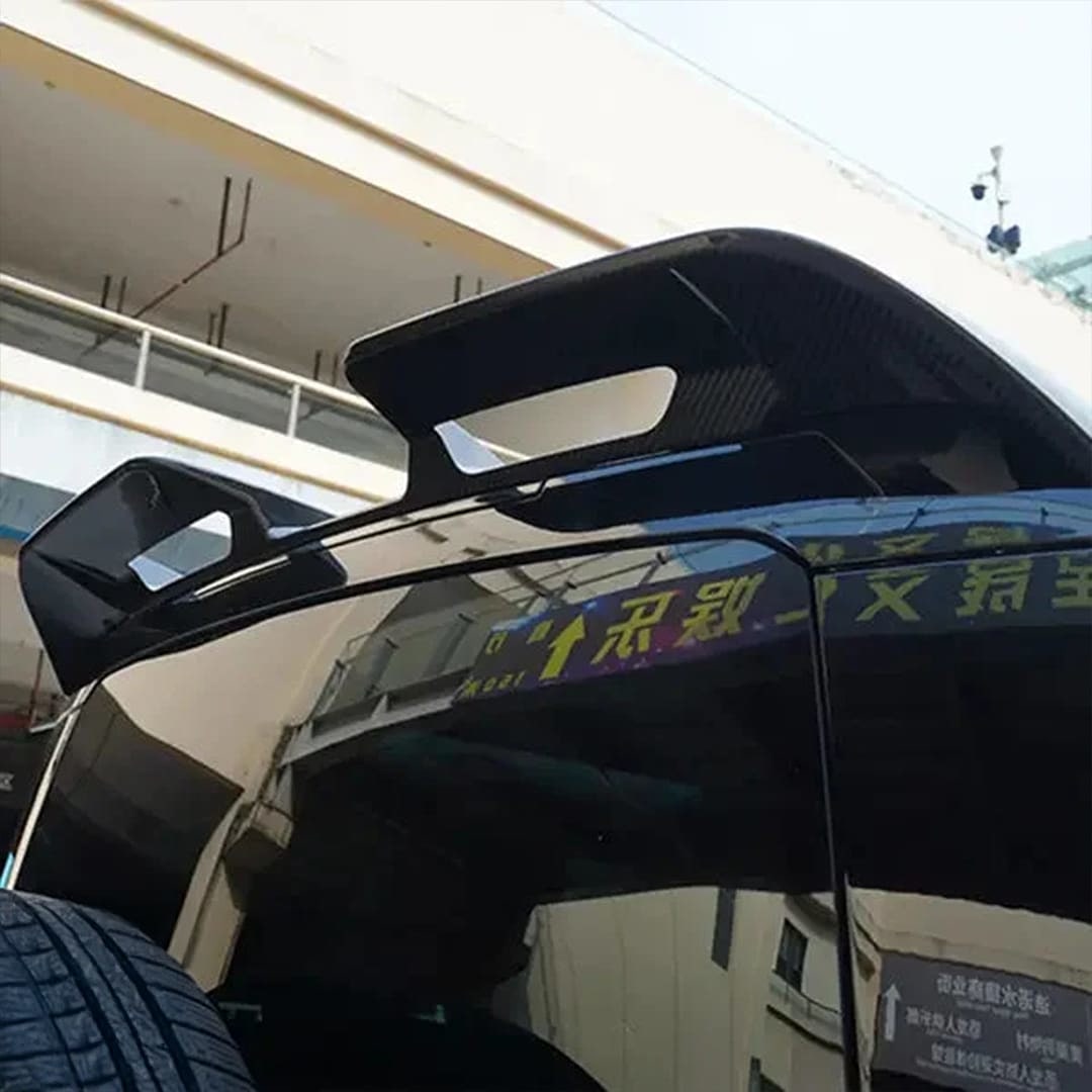 Rock style Carbon fiber rear wing spoiler for land rover Defender 110/90