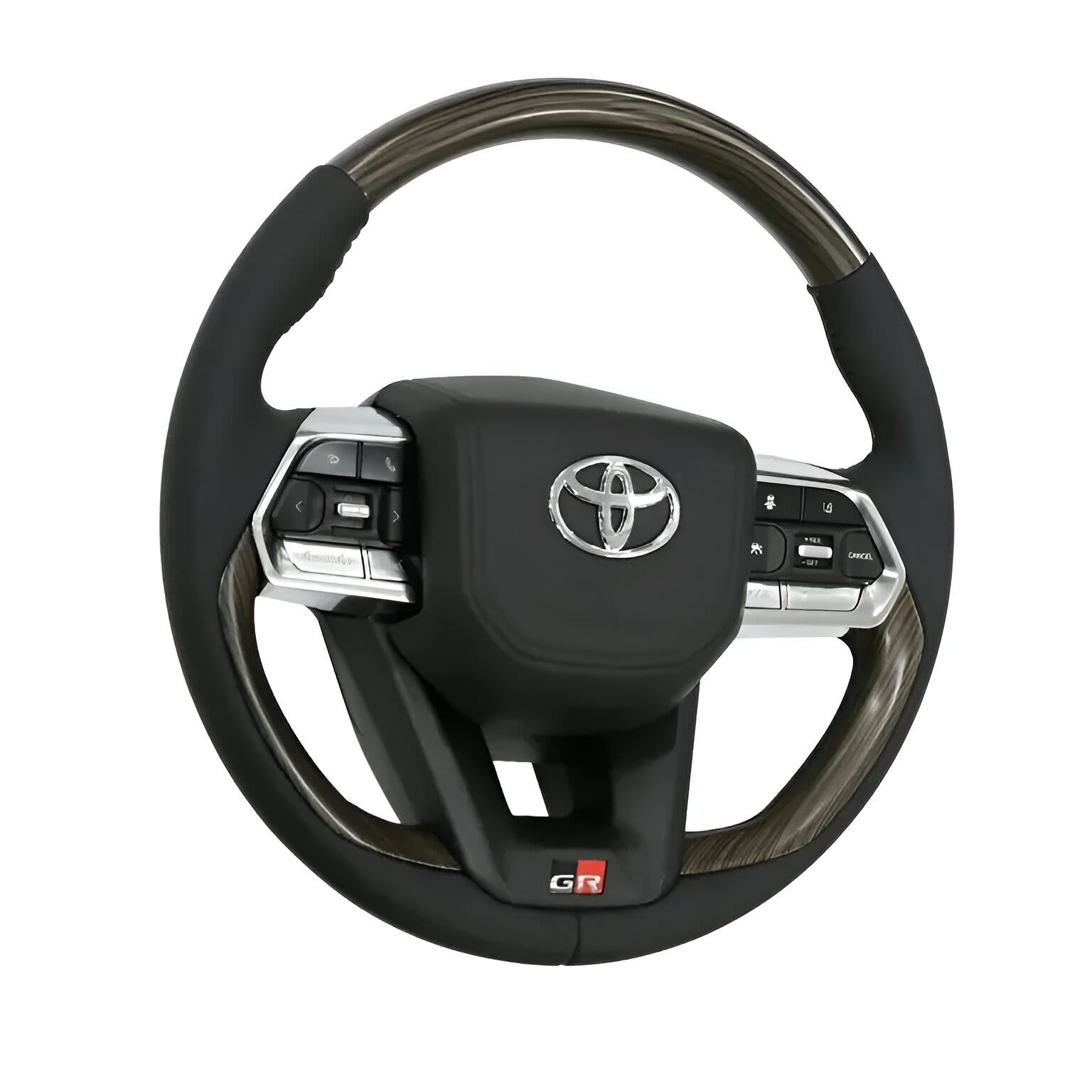 GR Wooden Steering Wheel Toyota Fortuner,Innova,Hilux