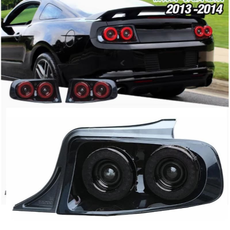 Retrofit Smoked Shelby Tail Upgraded Rear Light for Ford Mustang 2013-2014