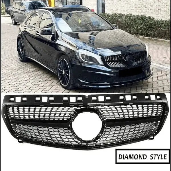 Mercedes A-Class W176 front bumper grill