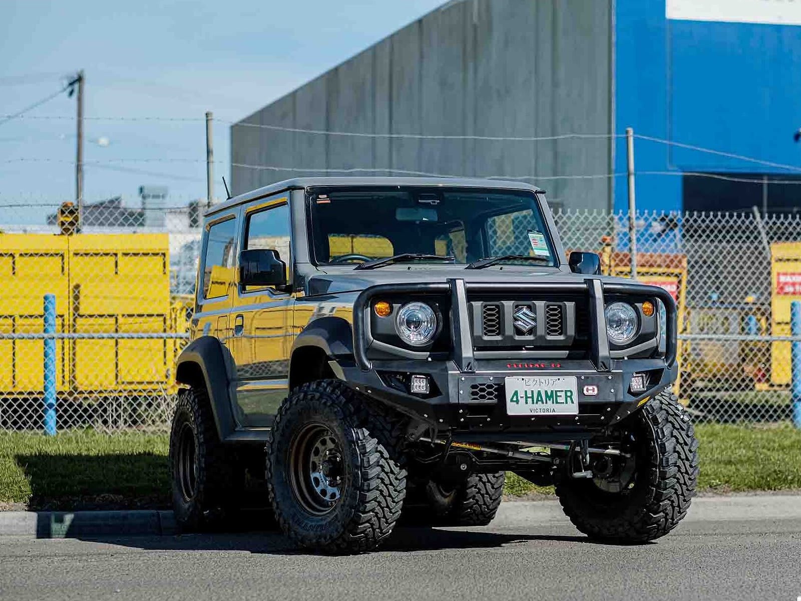 hamer king series plus bumper for suzuki jimny