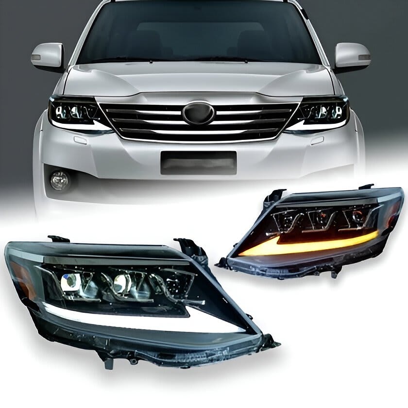 Toyota Fortuner Type 2 Lexus Style Headlights (2012–2016)
