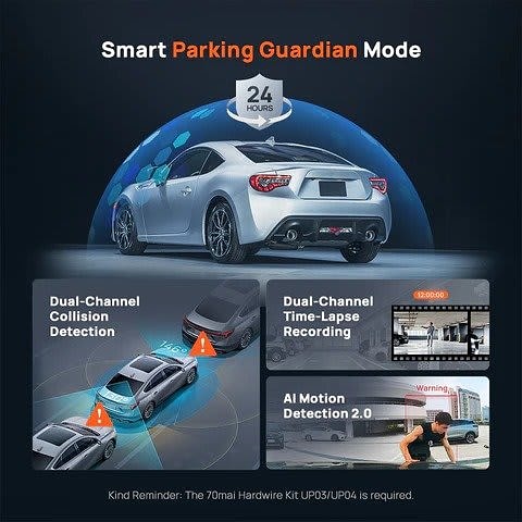 70mai Omni 4K Dash Cam