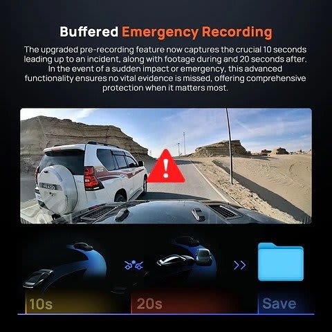 70mai Omni 4K Dash Cam