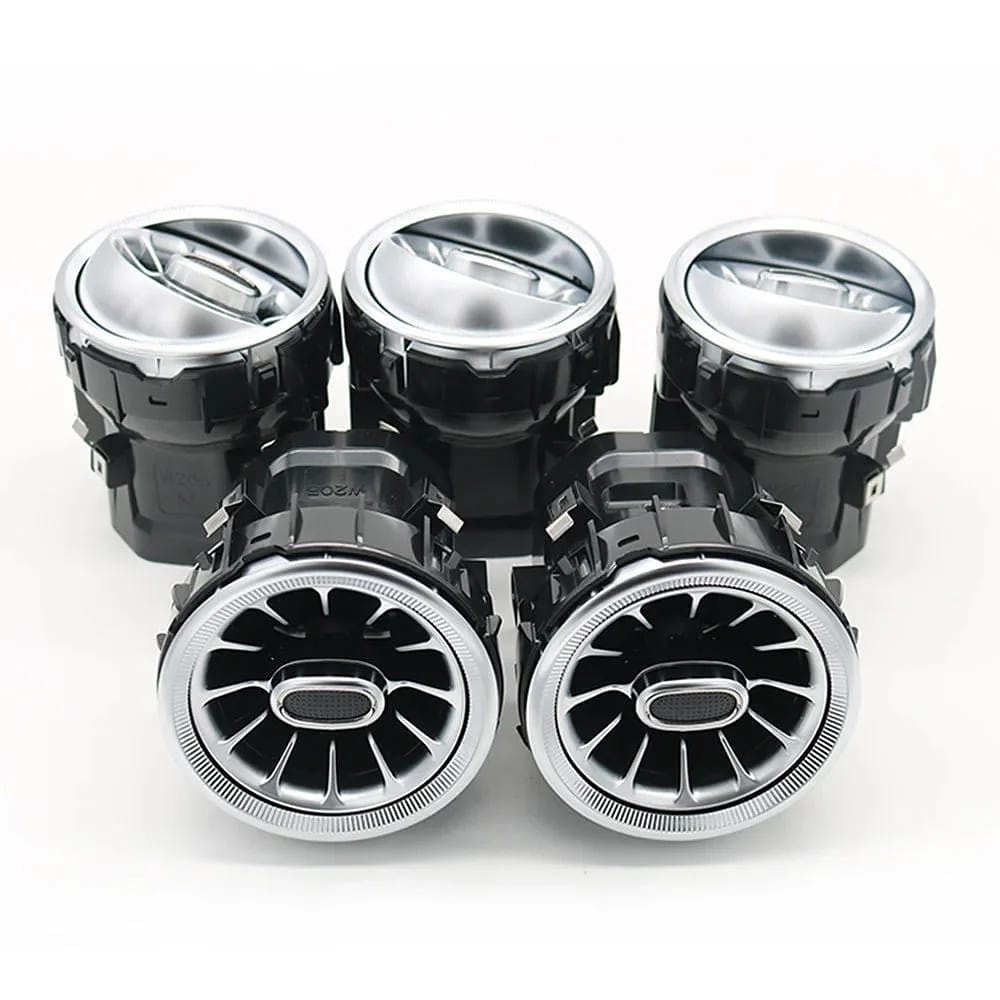 Mercedes W205 GLC air vent ambient light kit with 3-color LED for C-Class and X253