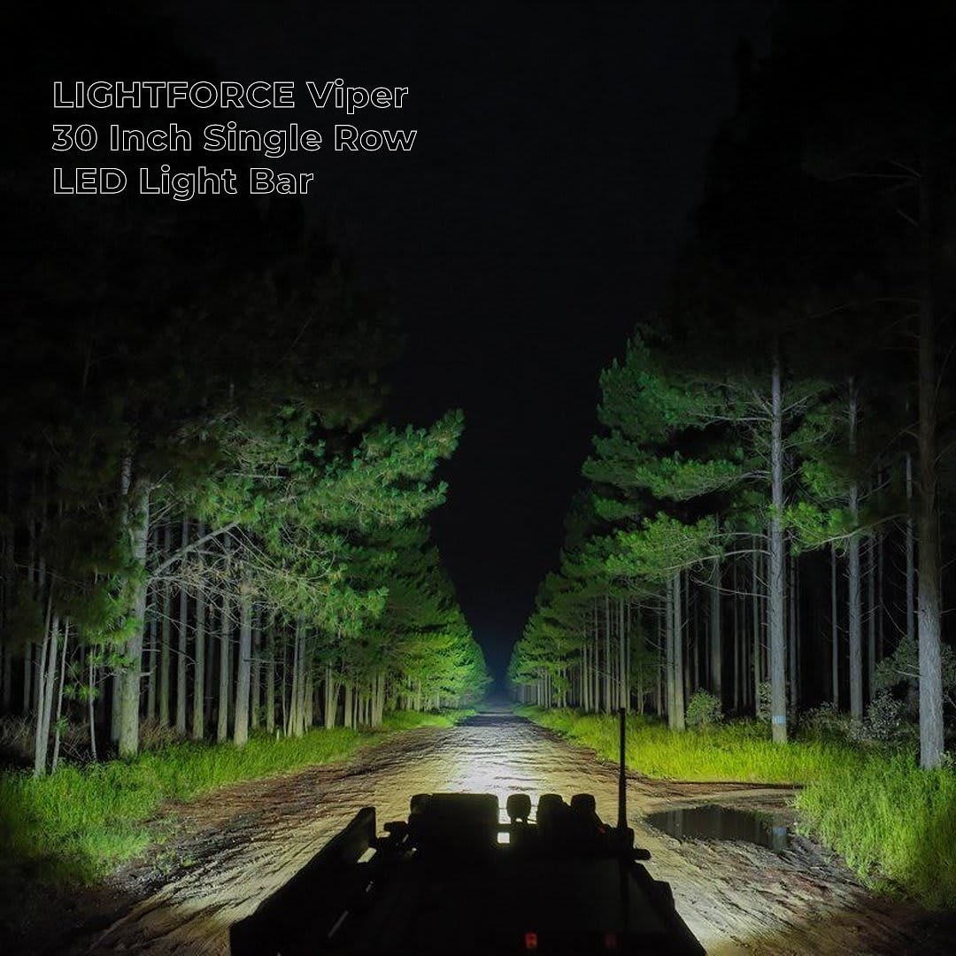 LIGHTFORCE Viper 30 Inch Single Row LED Light Bar
