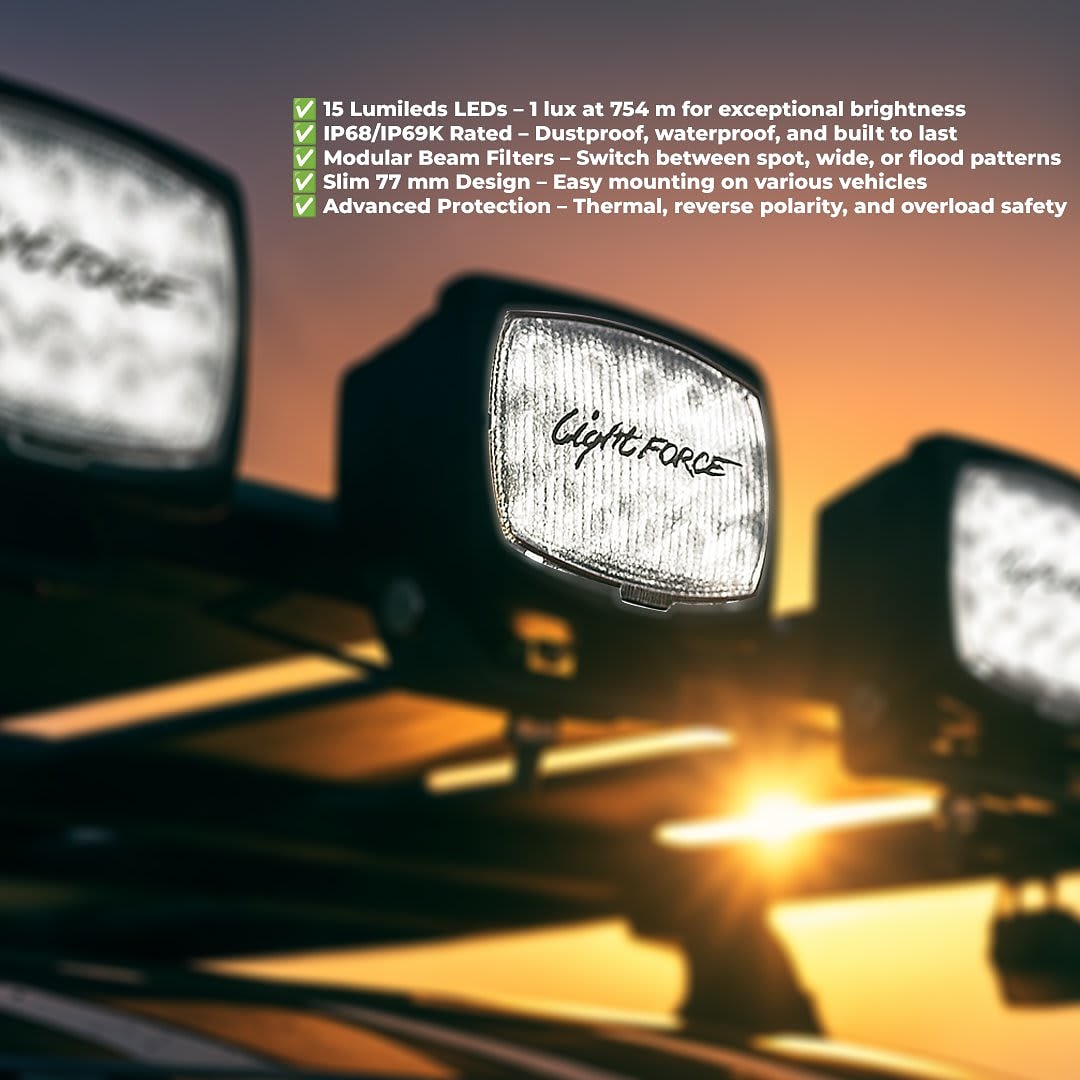 LightForce Striker Professional Edition LED Driving Lights