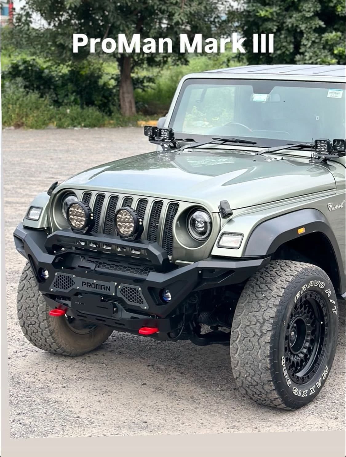 ProMan Mark 3 Bumper for Mahindra Thar