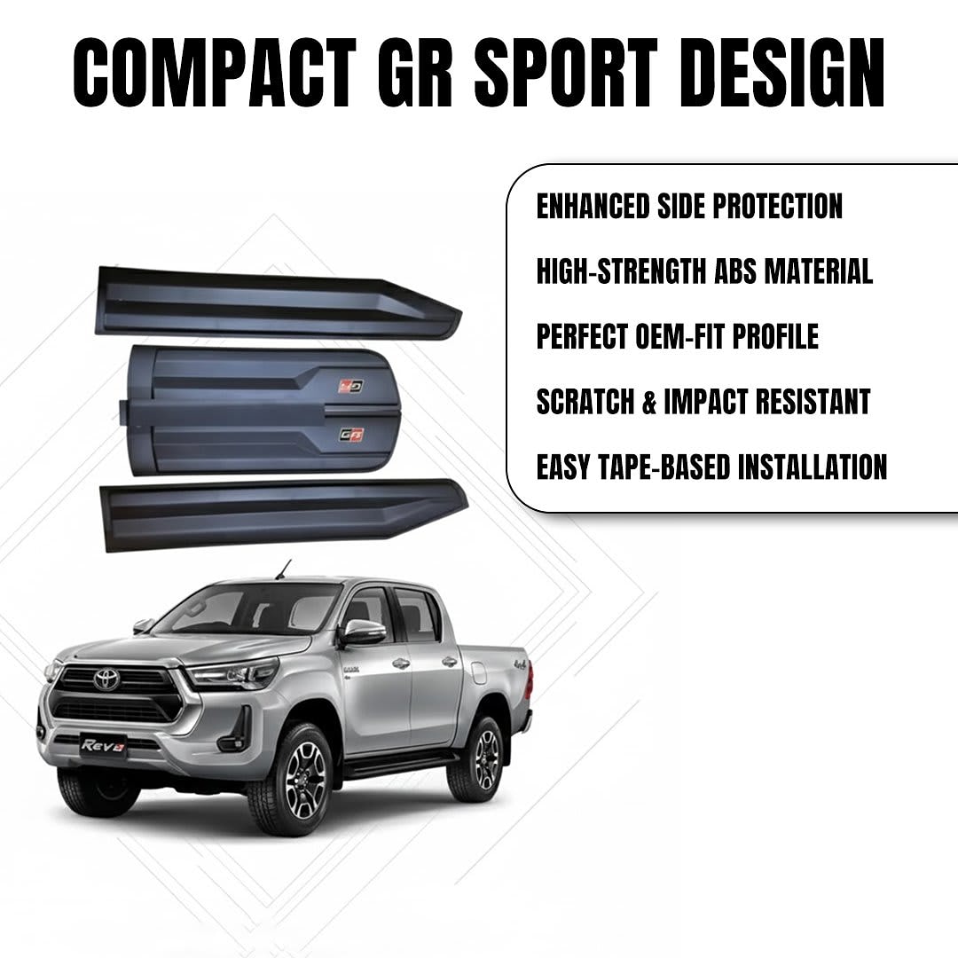 GR‑Style Door Cladding (Small) for Toyota Hilux