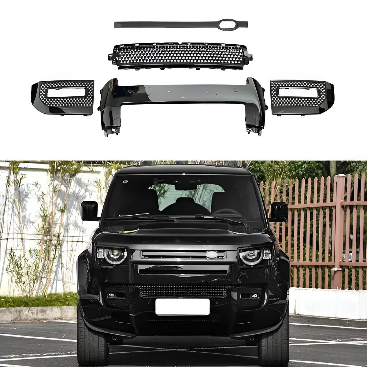 Black Edition Body Kit for Land Rover Defender