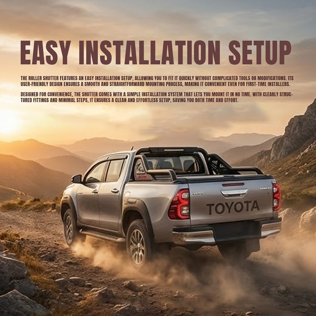 automatic Electric Roller Shutter for Toyota Hilux