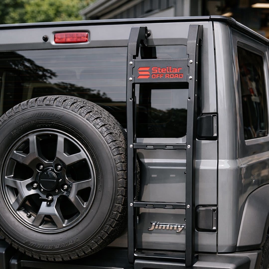Stellar off-road rear ladder for Jimny