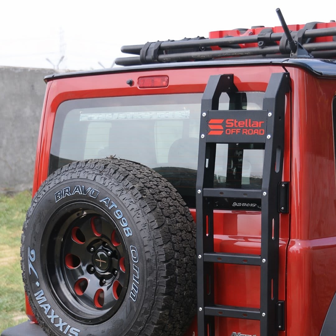Stellar off-road rear ladder for Jimny