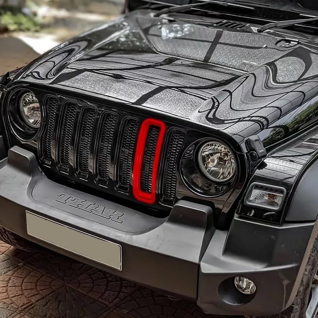 Wrangler Grill V2 For Mahindra Thar