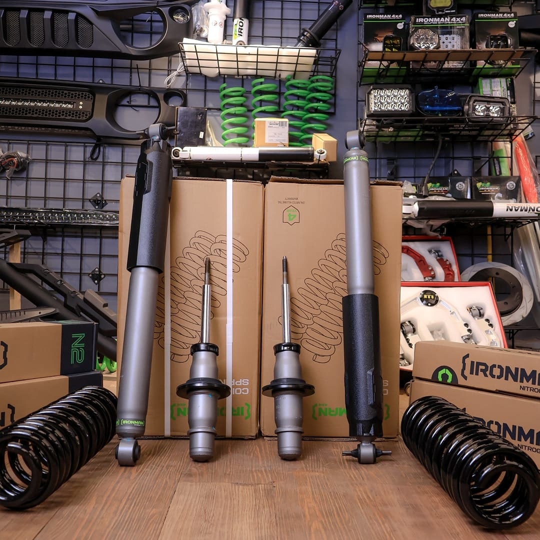 Ironman Nitro Gas Suspension kit for Mahindra Thar