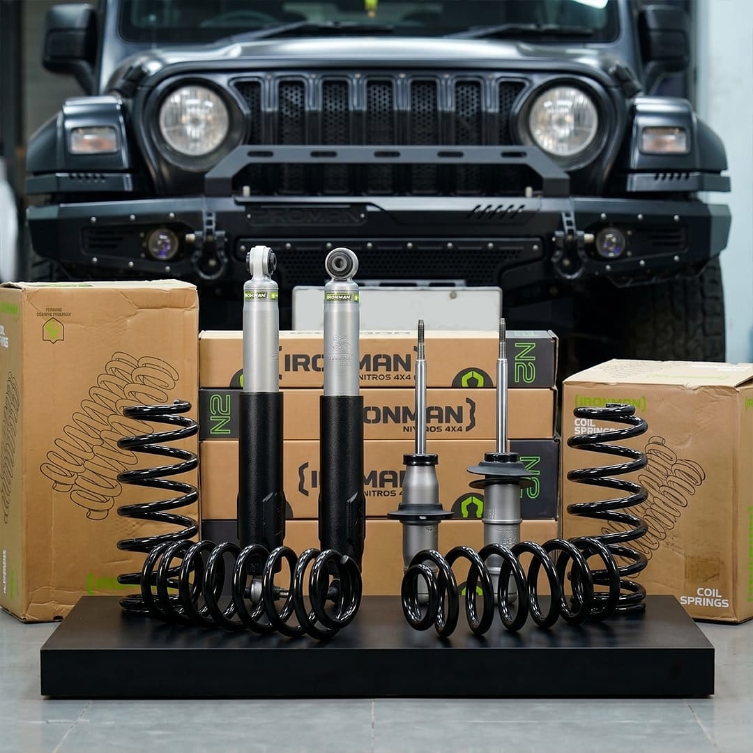Ironman Nitro Gas Suspension kit for Mahindra Thar