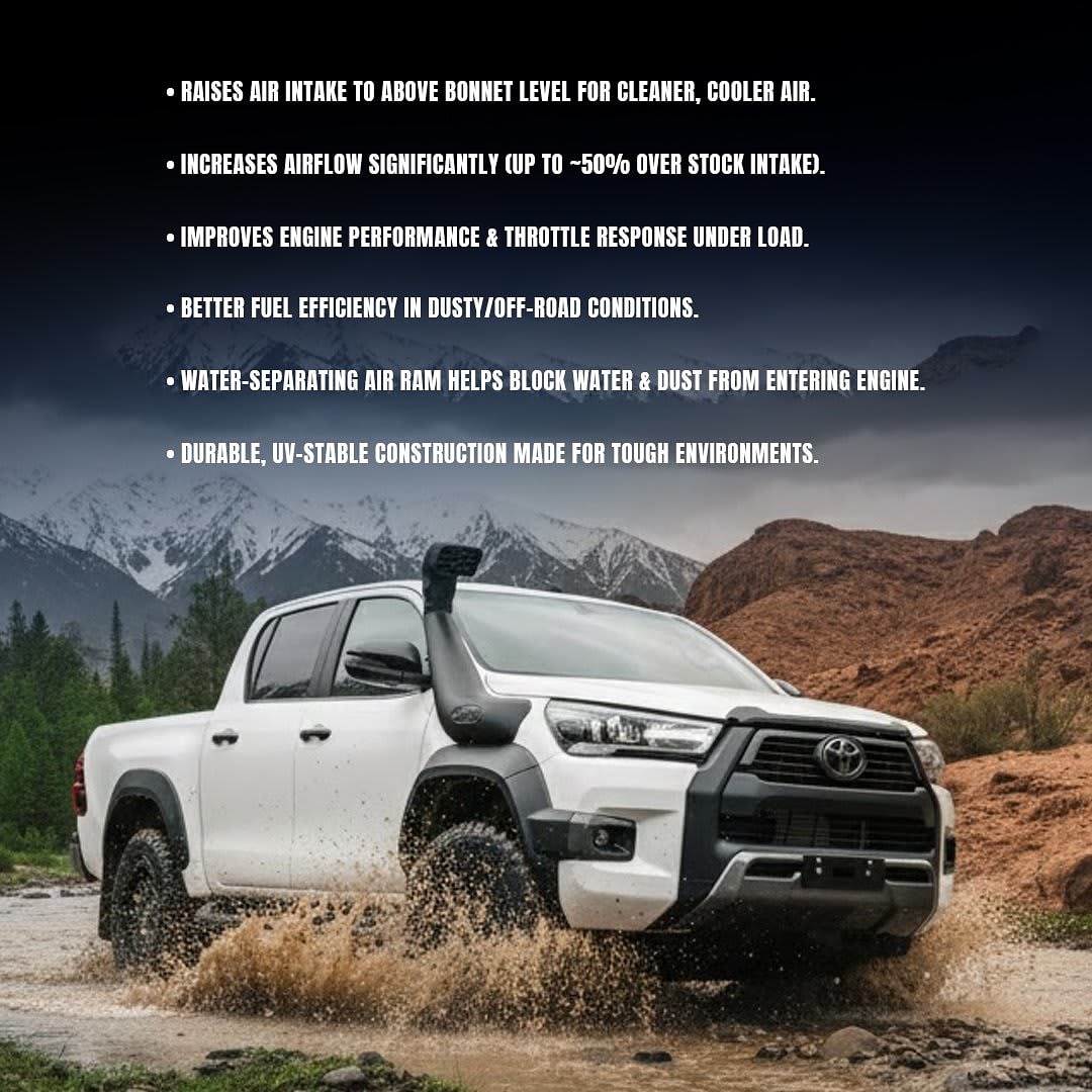 Safari Armax Snorkel For Toyota Hilux