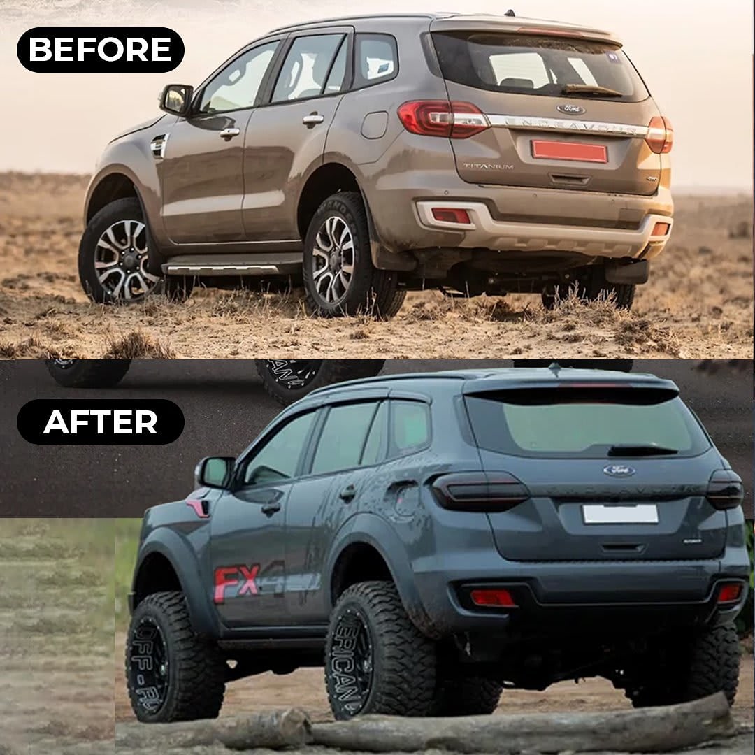 Ford Endeavour 2023 F150 Raptor V2 Facelift Body Kit