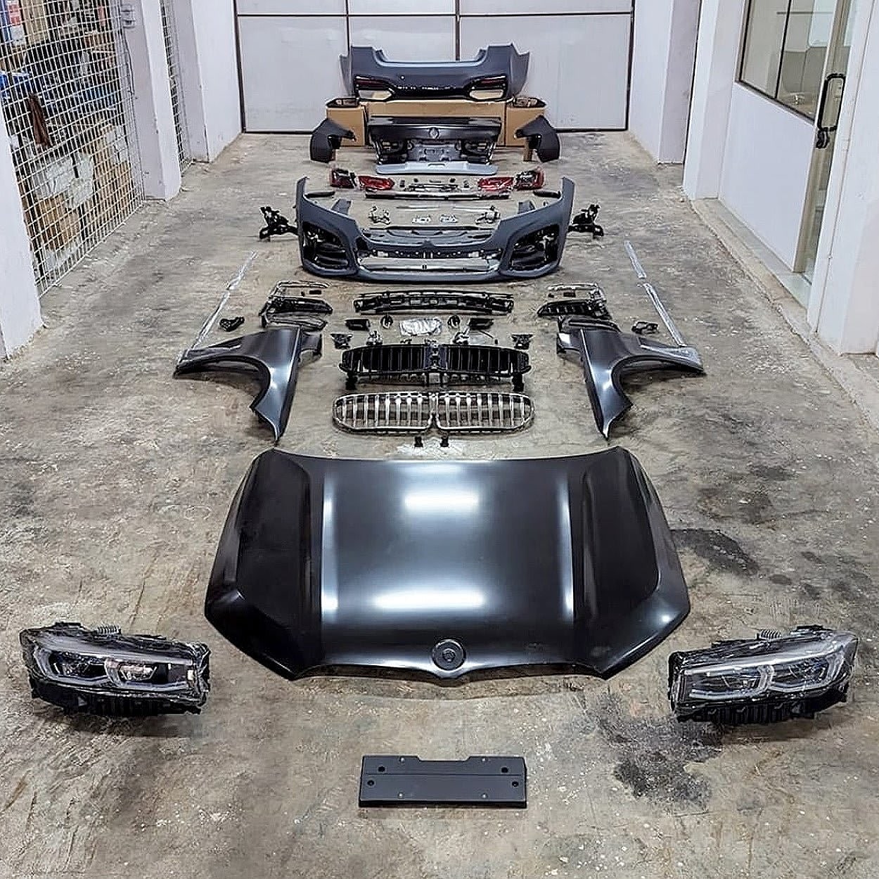 BMW 7 Series F02 (2009–2014) to G12 LCI (2016–2022) Facelift Conversion Kit