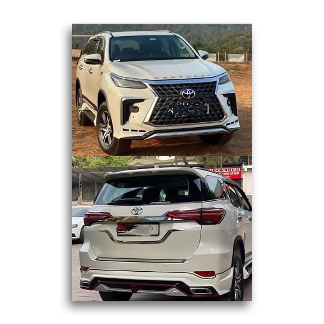 Toyota Fortuner Type 4 to Lexus Conversion Kit