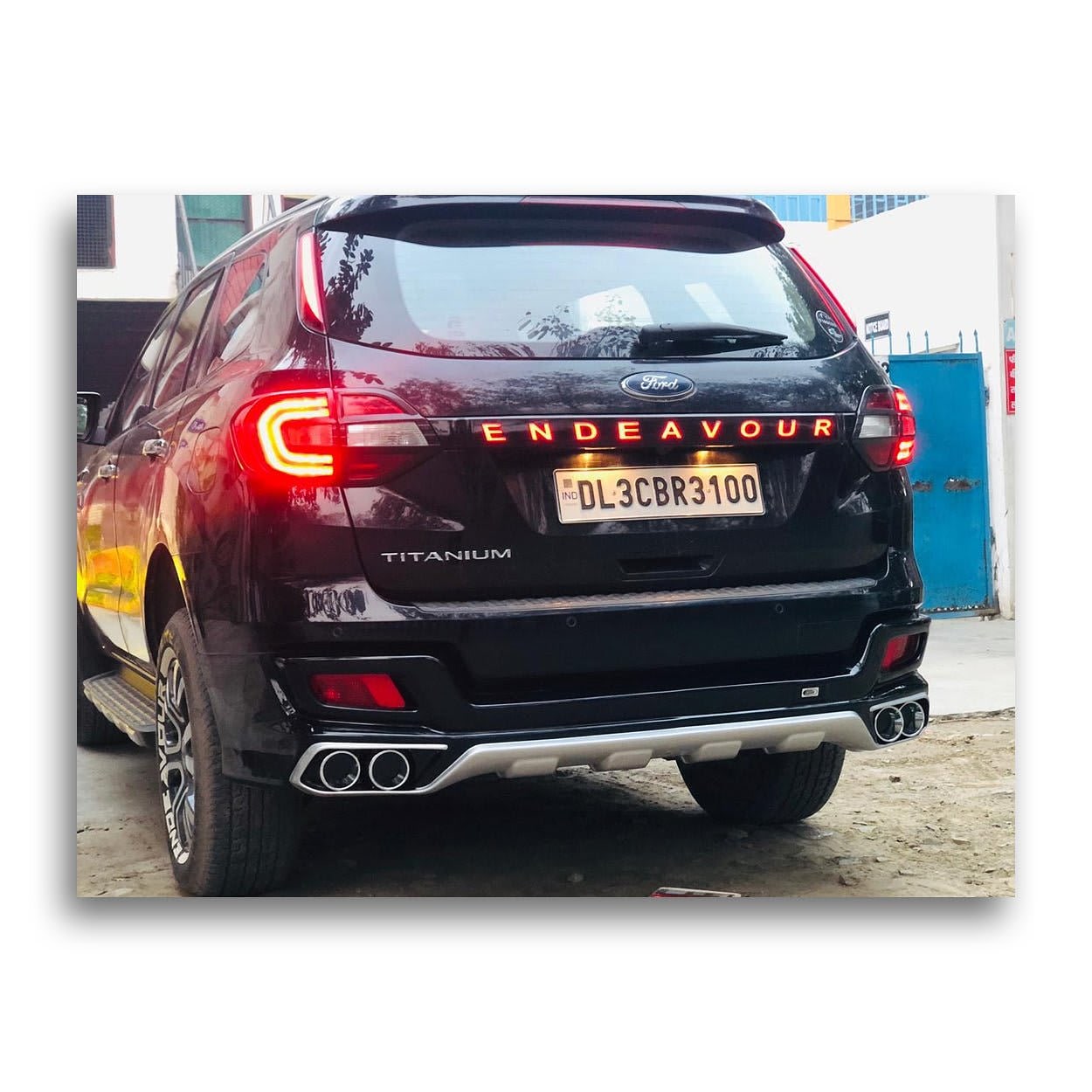 Ford Endeavour 2019+ Front,Rear Skirting Kit