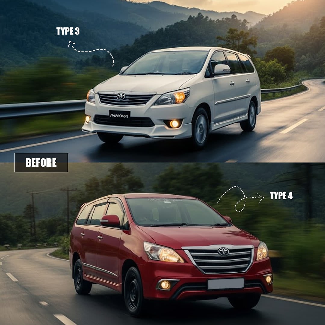 Toyota Innova T3 & T4 to Alphard Conversion Kit