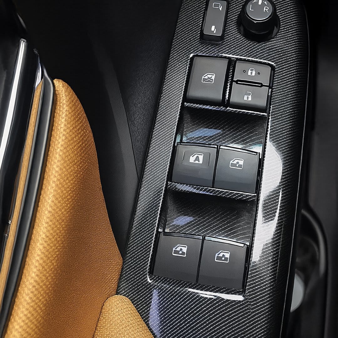 Carbon Fiber Door Switch Panels For Hilux & Fortuner
