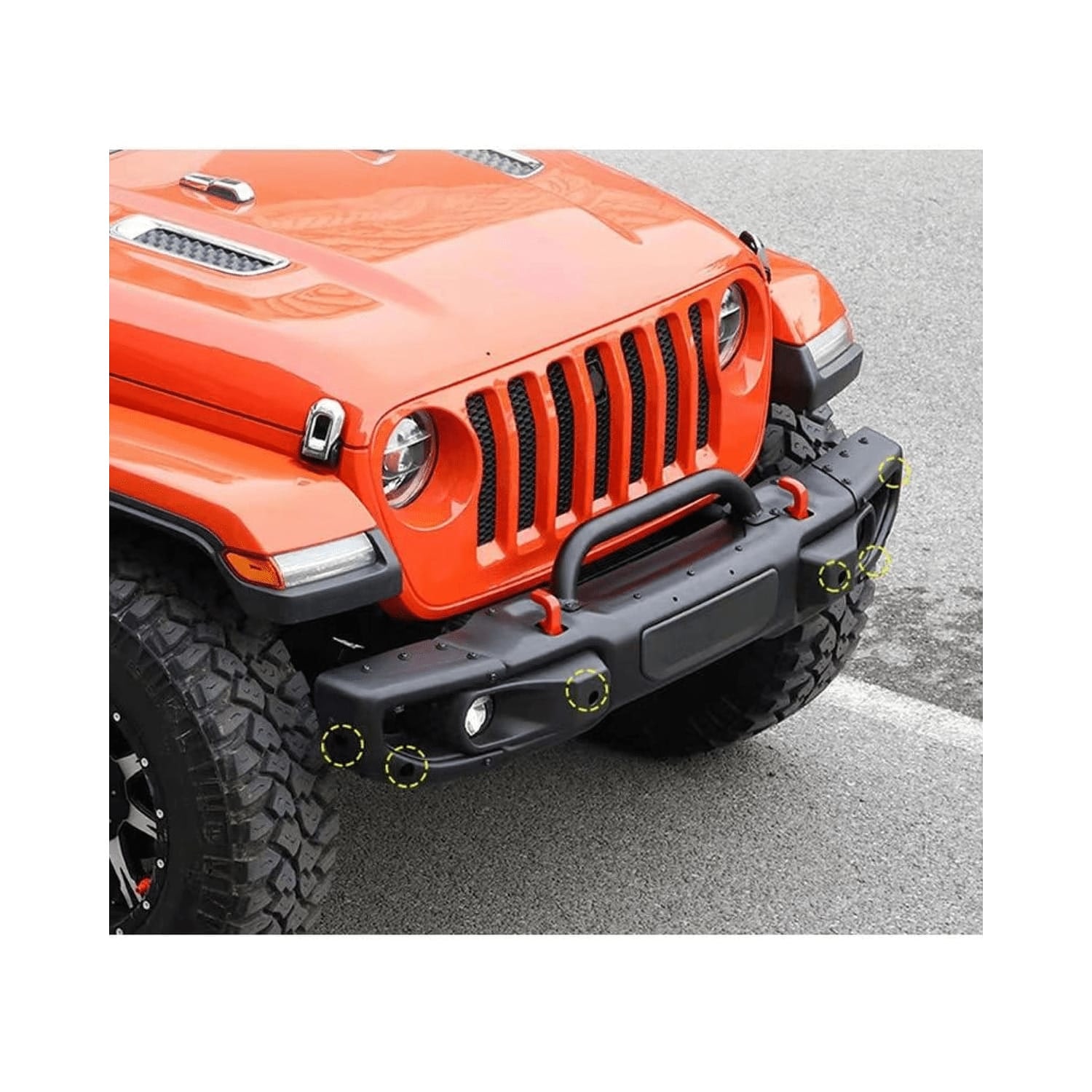 Jeep Wrangler Front Bumper
