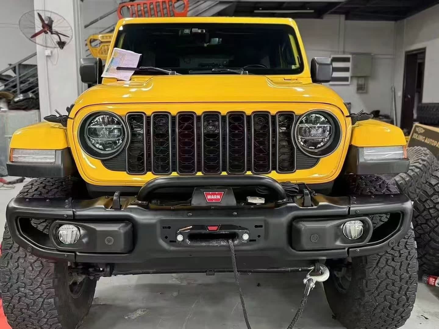 Jeep Wrangler front bumper