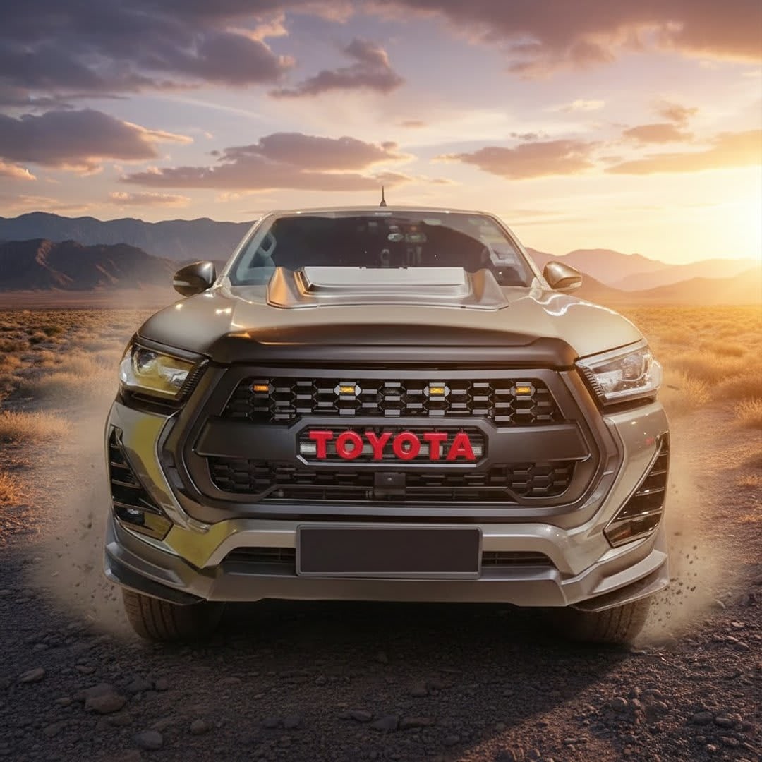 Toyota Hilux Grill With Marker LED