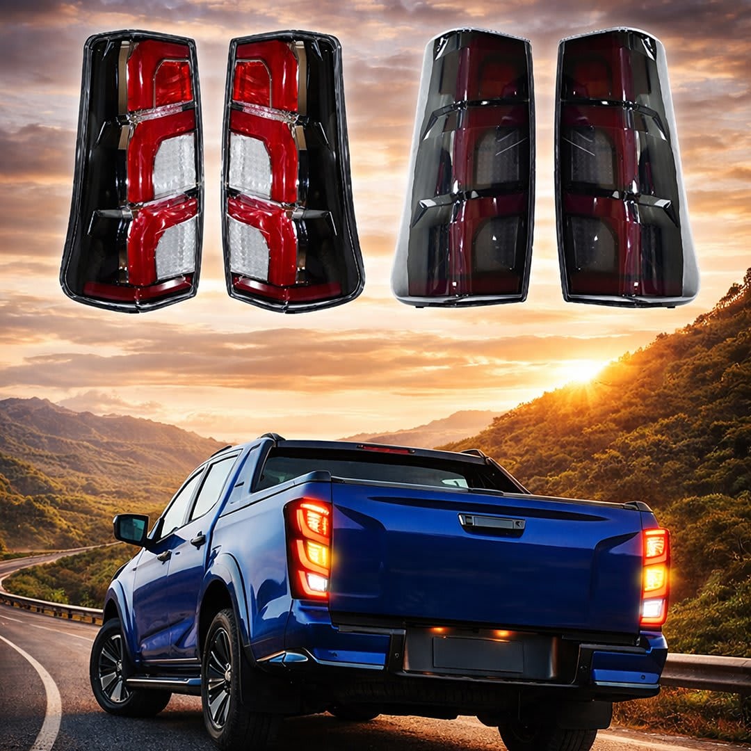 Isuzu D-Max Smoke Red LED Tail Lights