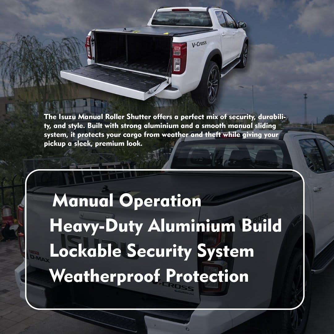 Isuzu D-Max Manual Roller Shutter
