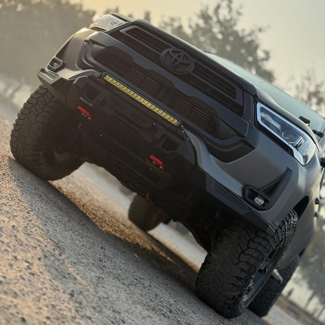 Toyota Hilux Front Bumper Lip – Steel, Off-Road Ready