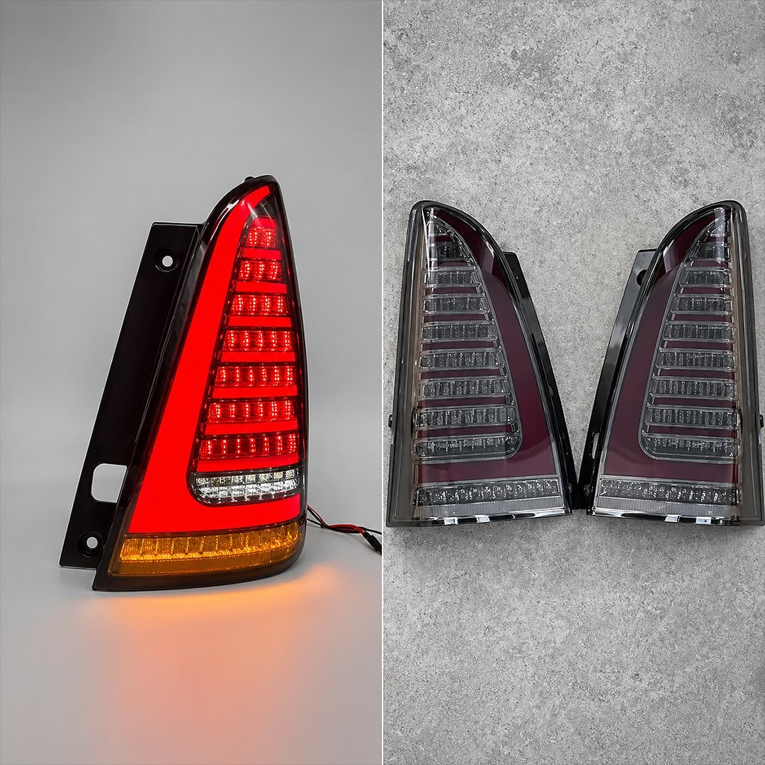 Toyota Type 4 LED Tail Lights (Red &amp; Smoked)