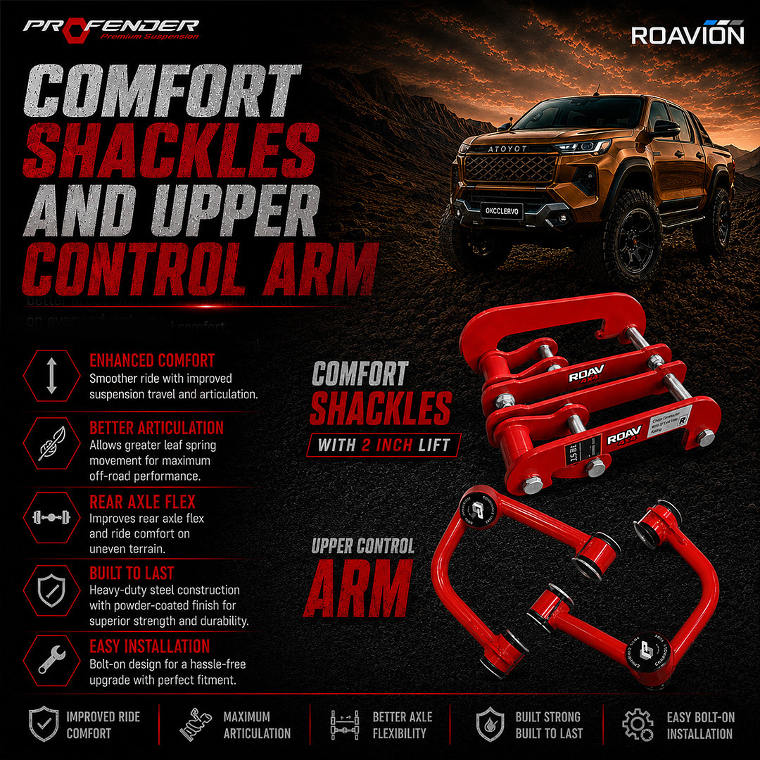 Profender TITAN Series Suspension Bundle Kit — Toyota Hilux Travo