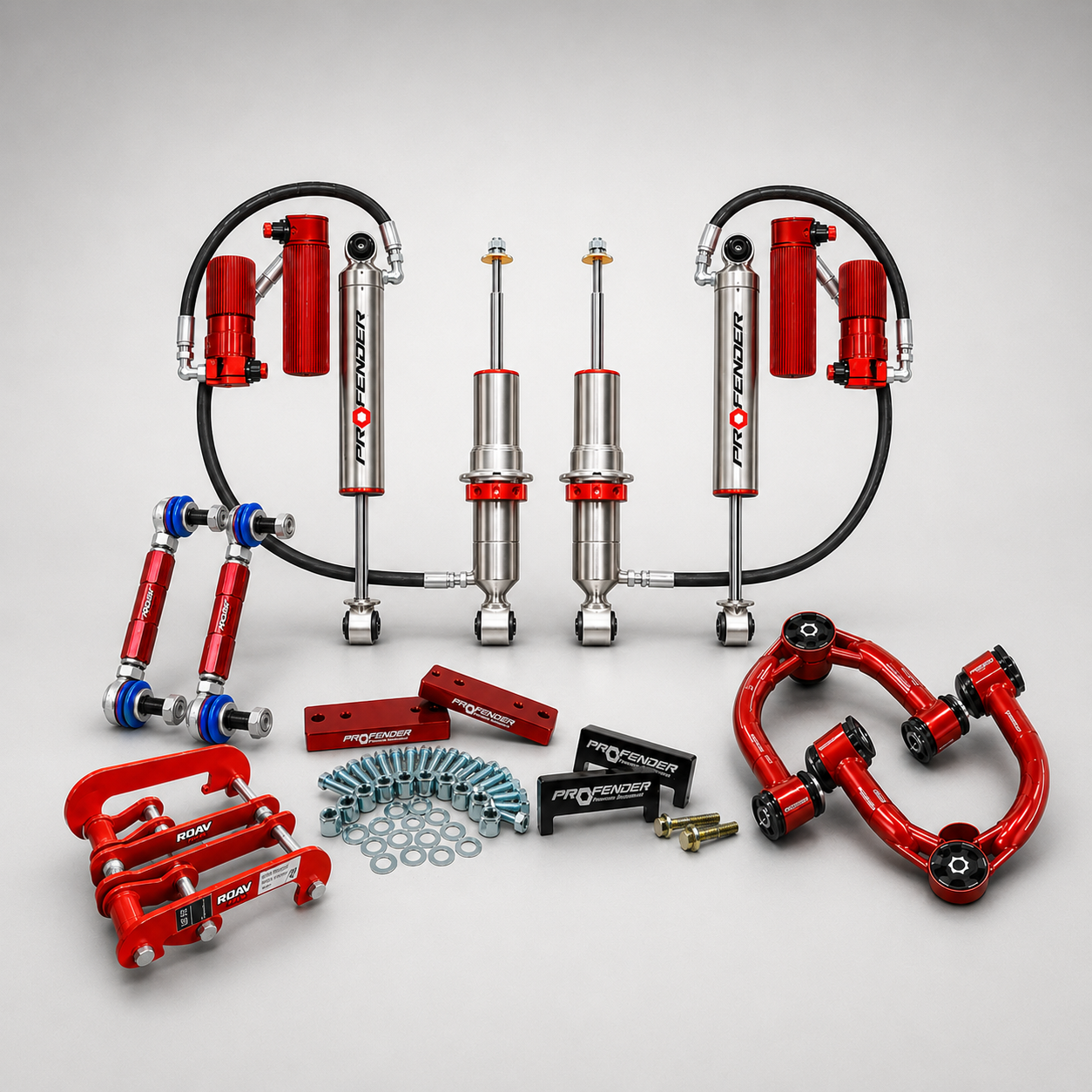 Profender TITAN Series Suspension Bundle Kit — Toyota Hilux Travo
