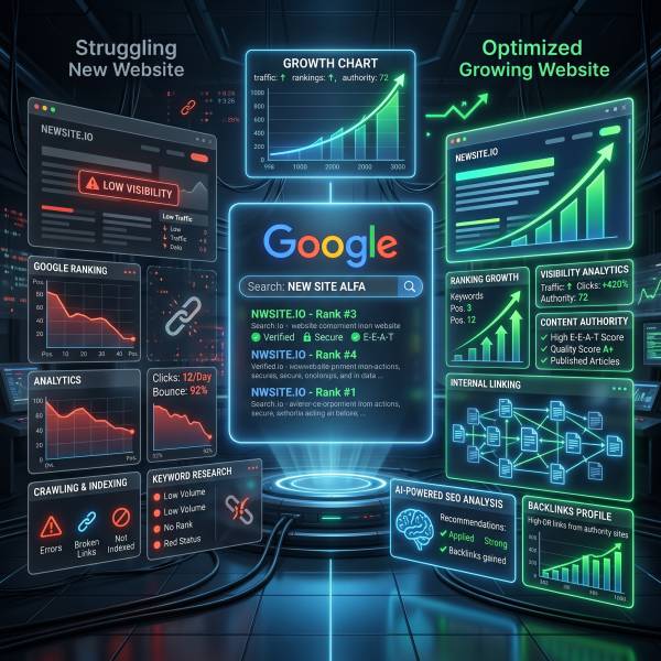 Why New Websites Fail to Rank on Google (And What Actually Fixes It)