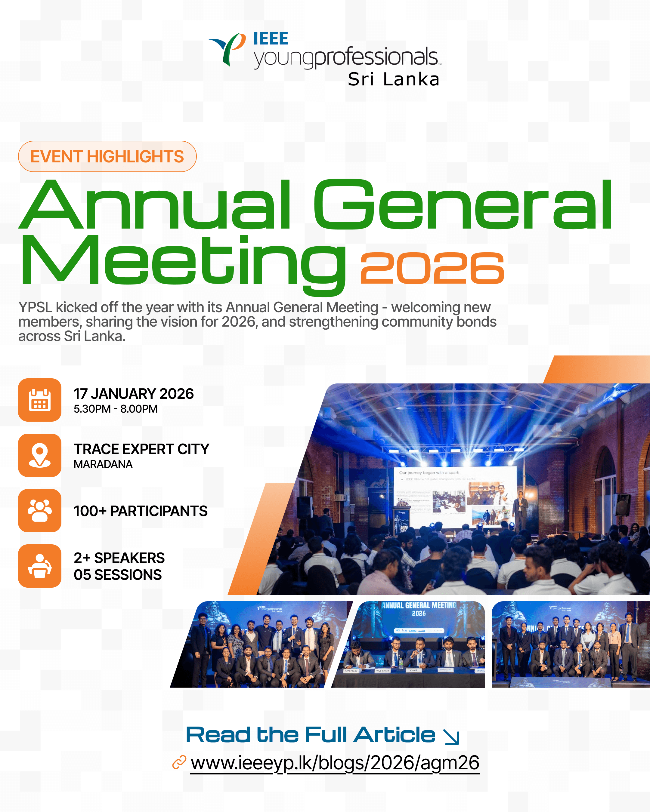 IEEE YPSL Annual General Meeting 2026