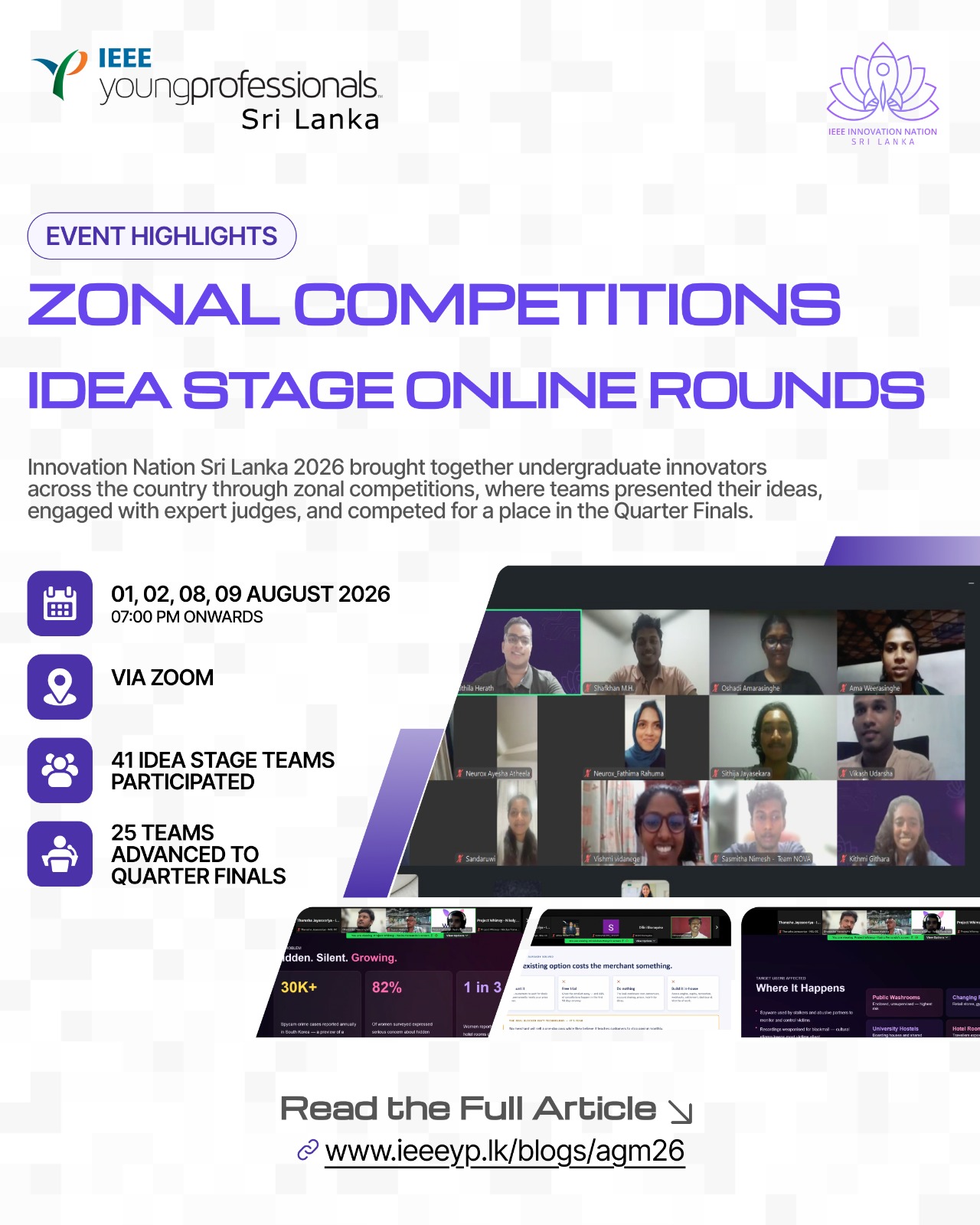 INSL 2026 Zonal Competitions: Empowering Young Innovators Across Sri Lanka