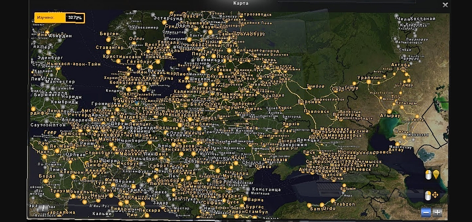 МОД Большая сборка карт v1.53 ДЛЯ EURO TRUCK SIMULATOR 2