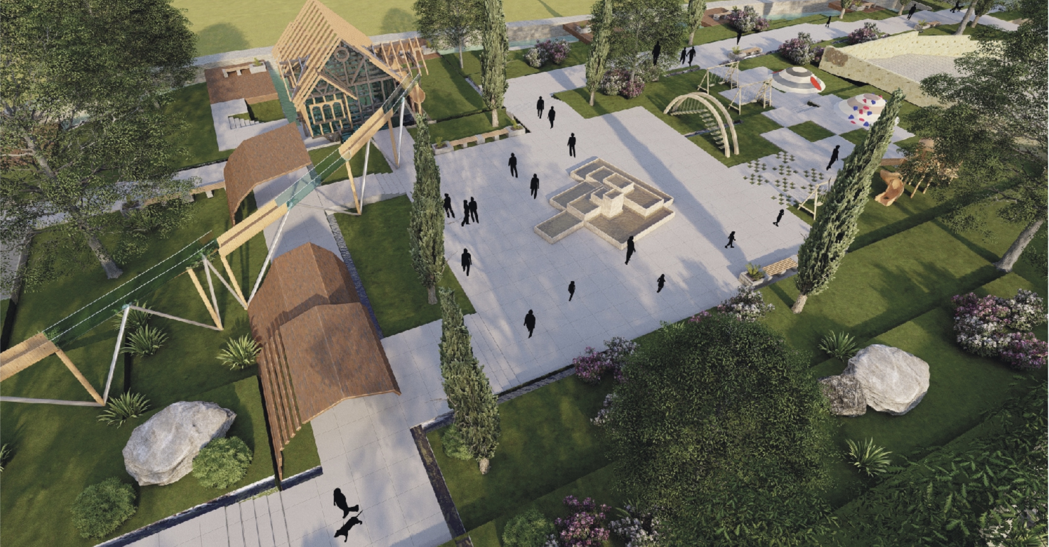 Niksar Ulucami Merkez Kent Parkı Tasarımı Projesi