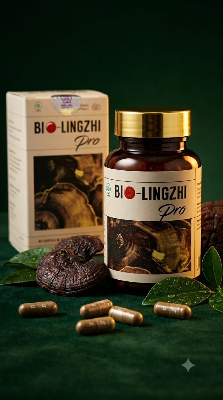 Bio Lingzhi PRO – Suplemen Ginjal Premium