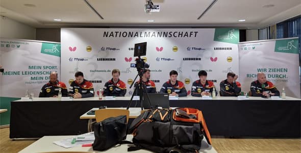 Bild: Das deutsche Herrenteam blickt optimistisch nach Busan. (©Stallmeister)